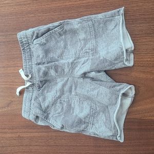 Grey shorts with dark Grey pattern
